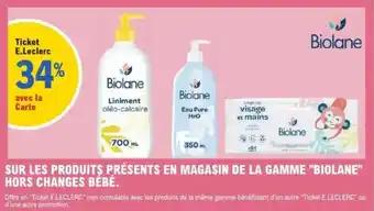 Promotion Exclusives de 2
            
        
        Biolane : Découvrez l'Offre incontournable