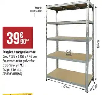 Promotion Exclusives de 7
            
        
        Charges lourdes : Découvrez l'Offre incontournable