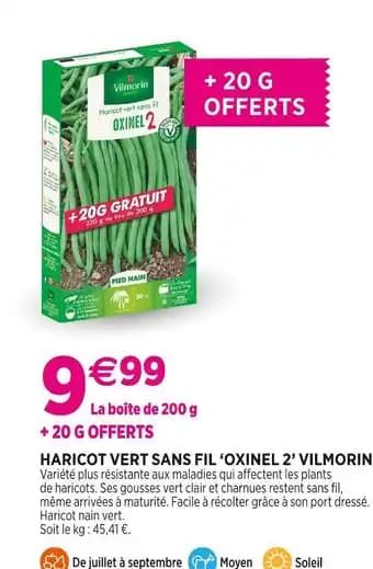 Promotion Exclusives de 3
Vilmorin : Découvrez l'Offre incontournable