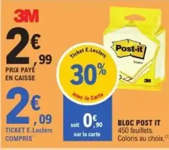 Promotion Exclusives de 2
Post-it : Découvrez l'Offre incontournable