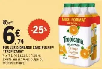 Promotion Exclusives de 13
Sans pulpe : Découvrez l'Offre incontournable