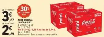 Promotion Exclusives de 15
Soda : Découvrez l'Offre incontournable