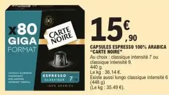 Promotion Exclusives de 14
Arabica : Découvrez l'Offre incontournable