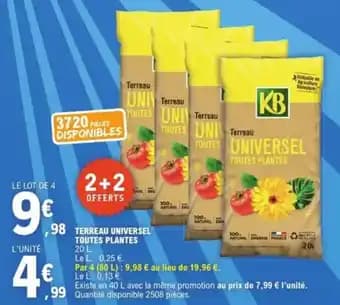 KB Terreau universel toutes plantes
