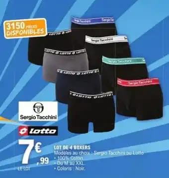 Promotion Exclusives de 16
Boxers : Découvrez l'Offre incontournable