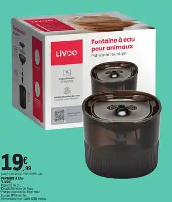 Promotion Exclusives de 4
Fontaine à eau : Découvrez l'Offre incontournable