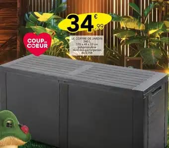 Promotion Exclusives de 2
Coffre de jardin : Découvrez l'Offre incontournable