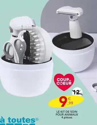 Le kit de soin pour animaux