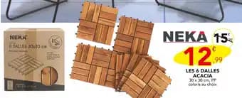 Promotion Exclusives de 6
Dalles : Découvrez l'Offre incontournable