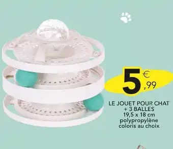 Le jouet pour chat + 3 balles