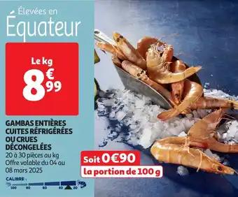 Promotion Exclusives de 1
Gambas cuites : Découvrez l'Offre incontournable