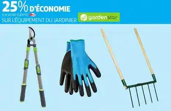 Sur l'équipement du jardinier