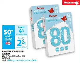 Promotion Exclusives de 40
500 feuilles : Découvrez l'Offre incontournable