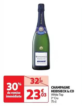 Promotion Exclusives de 1
Heidsieck : Découvrez l'Offre incontournable