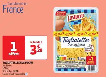 Tagliatelles lustucru 360 g