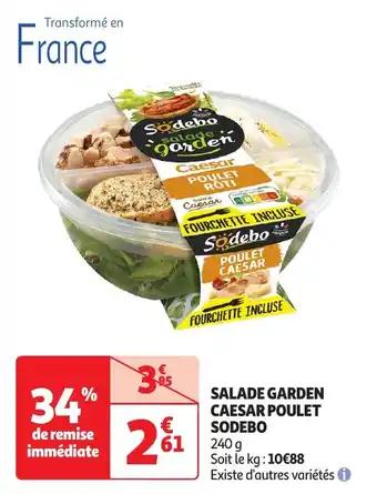 Promotion Exclusives de 4
Salade sodebo : Découvrez l'Offre incontournable
