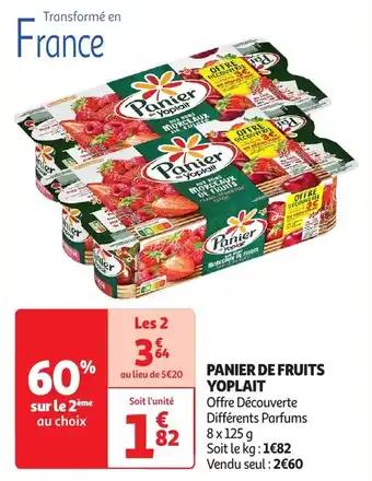 Panier de fruits yoplait 125 g