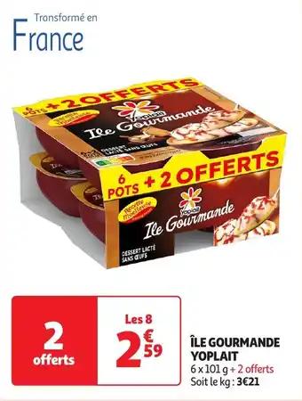 Île gourmande yoplait 101 g