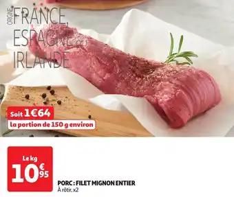 Promotion Exclusives de 11
Porc filet mignon : Découvrez l'Offre incontournable