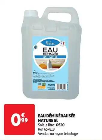 Eau déminéralisée nature 5 L
