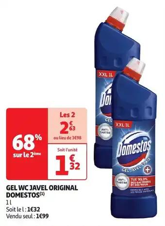 Gel wc javel original domestos 1 l