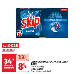 Promotion Exclusives de 2
Lessive active : Découvrez l'Offre incontournable