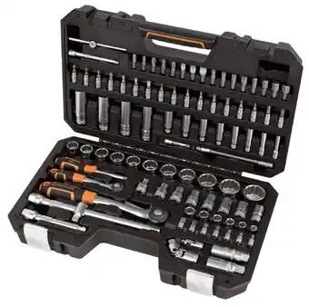 Coffret à douilles 1/4’’ 1/2’’ 94 pièces