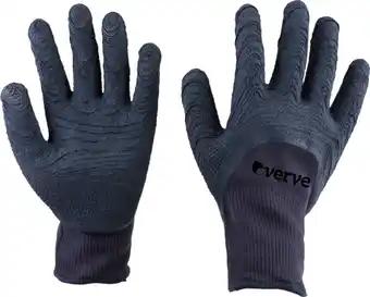 Gants de jardin latex bleu