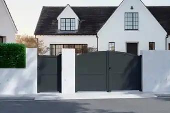 Portail aluminium battant berilo