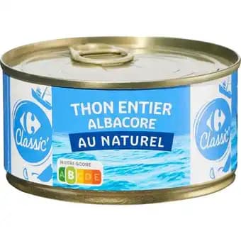 CARREFOUR CLASSIC' Thon entier Albacore