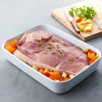 Porc : rouelle de jambon avec os à griller