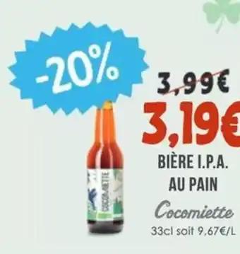 COCOMIETTE Bière i.p.a. au pain 33 cl