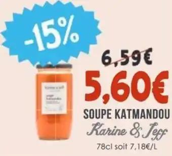 KARINE & JEFF Soupe katmandou 78 cl