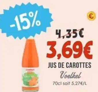 VOELKEL Jus de carottes 70 cl