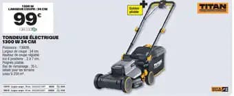 Promotion Exclusives de 29
Tondeuse électrique : Découvrez l'Offre incontournable