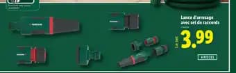PARKSIDE Lance d’arrosage avec set de raccords