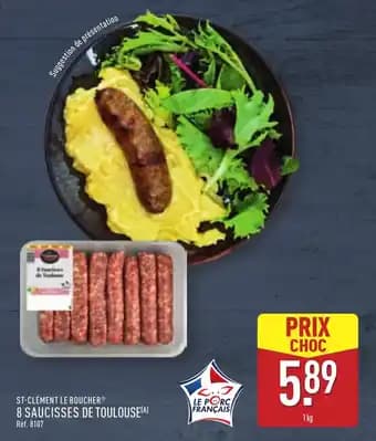Promotion Exclusives de 22
Saucisses : Découvrez l'Offre incontournable