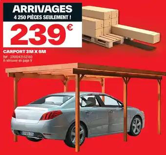 Promotion Exclusives de 2
Carport : Découvrez l'Offre incontournable
