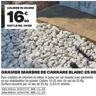 Promotion Exclusives de 13
Gravier : Découvrez l'Offre incontournable