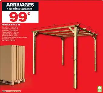 Promotion Exclusives de 24
Pergola : Découvrez l'Offre incontournable