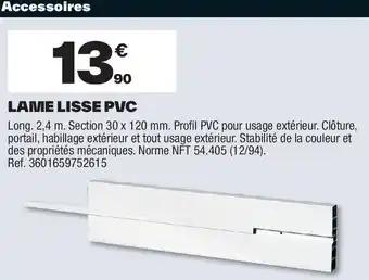 Promotion Exclusives de 5
Lame pvc : Découvrez l'Offre incontournable
