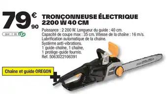 Promotion Exclusives de 9
Tronçonneuse électrique : Découvrez l'Offre incontournable