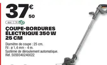Promotion Exclusives de 29
Coupe bordures : Découvrez l'Offre incontournable