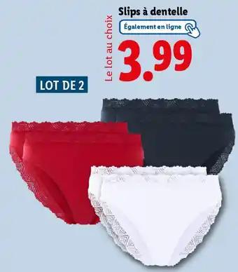 Promotion Exclusives de 2
Slips : Découvrez l'Offre incontournable