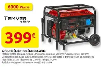 Promotion Exclusives de 2
            
        
        Groupe électrogène : Découvrez l'Offre incontournable