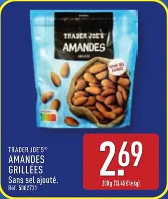 Promotion Exclusives de 4
Amandes grillées : Découvrez l'Offre incontournable