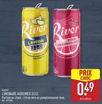 RIVER® Limonade agrumes 33 cl