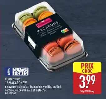 DESSERISSIMES® 12 macarons 144 g