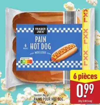 Promotion Exclusives de 1
Pains hot dog : Découvrez l'Offre incontournable
