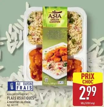 ASIA GREEN GARDEN Plats asiatiques 500 g